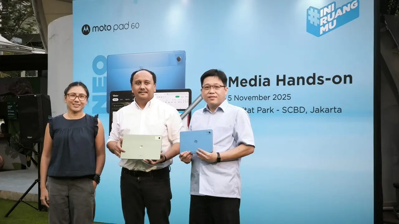 Moto Pad 60 Neo Resmi Hadir di Indonesia