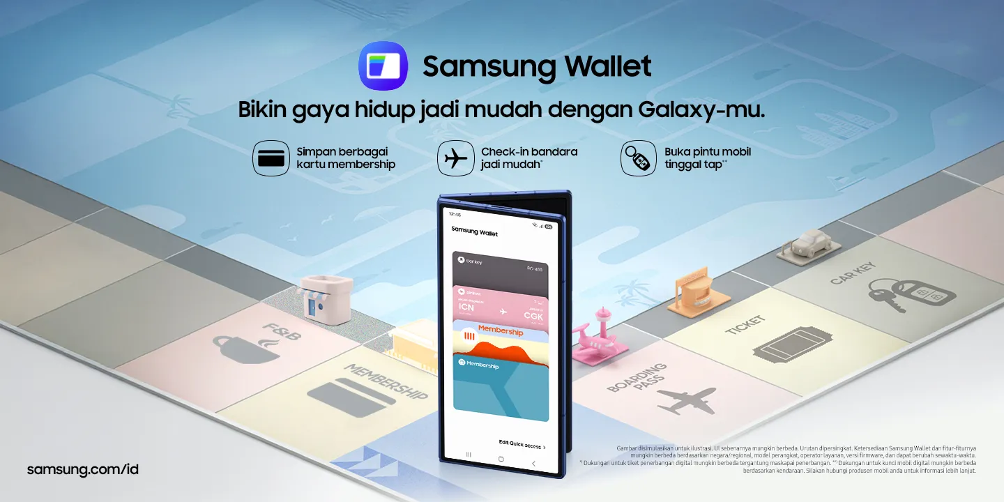 Samsung Wallet Resmi Hadir di Indonesia, Bisa Apa Saja?