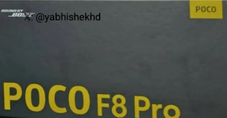 Poco F8 Pro Sound by BOse