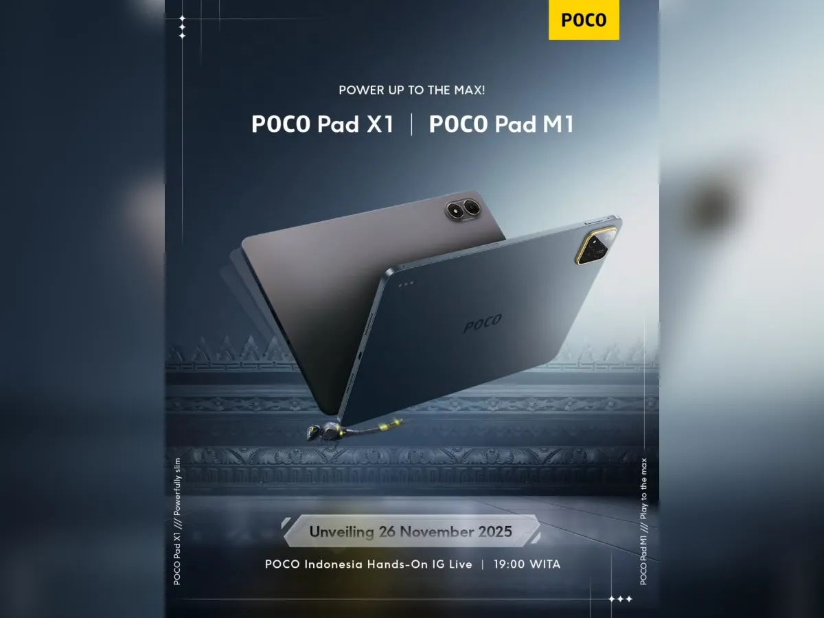 POCO Pad X1 dan Pad M1 Bakal Ikut Debut di Bali