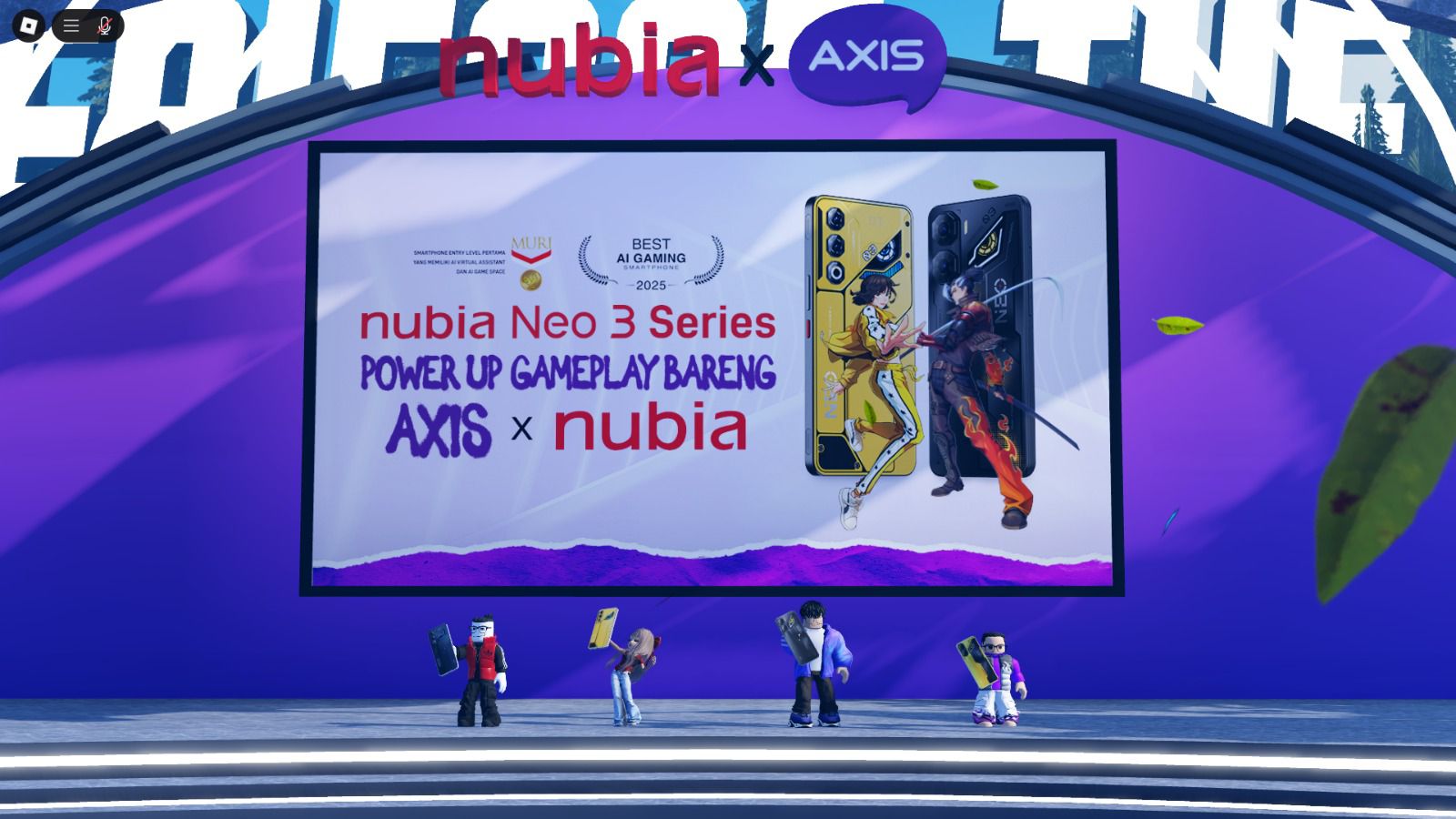 nubia x AXIS