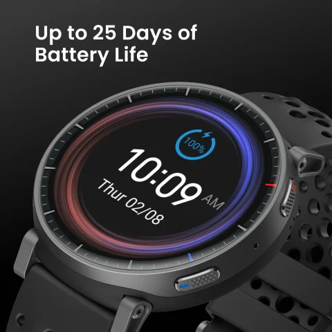 Amazfit Active Max Bakal Punya Kapasitas Baterai Paling Besar Untuk Seri Active 5 Amazfit Active Max battery