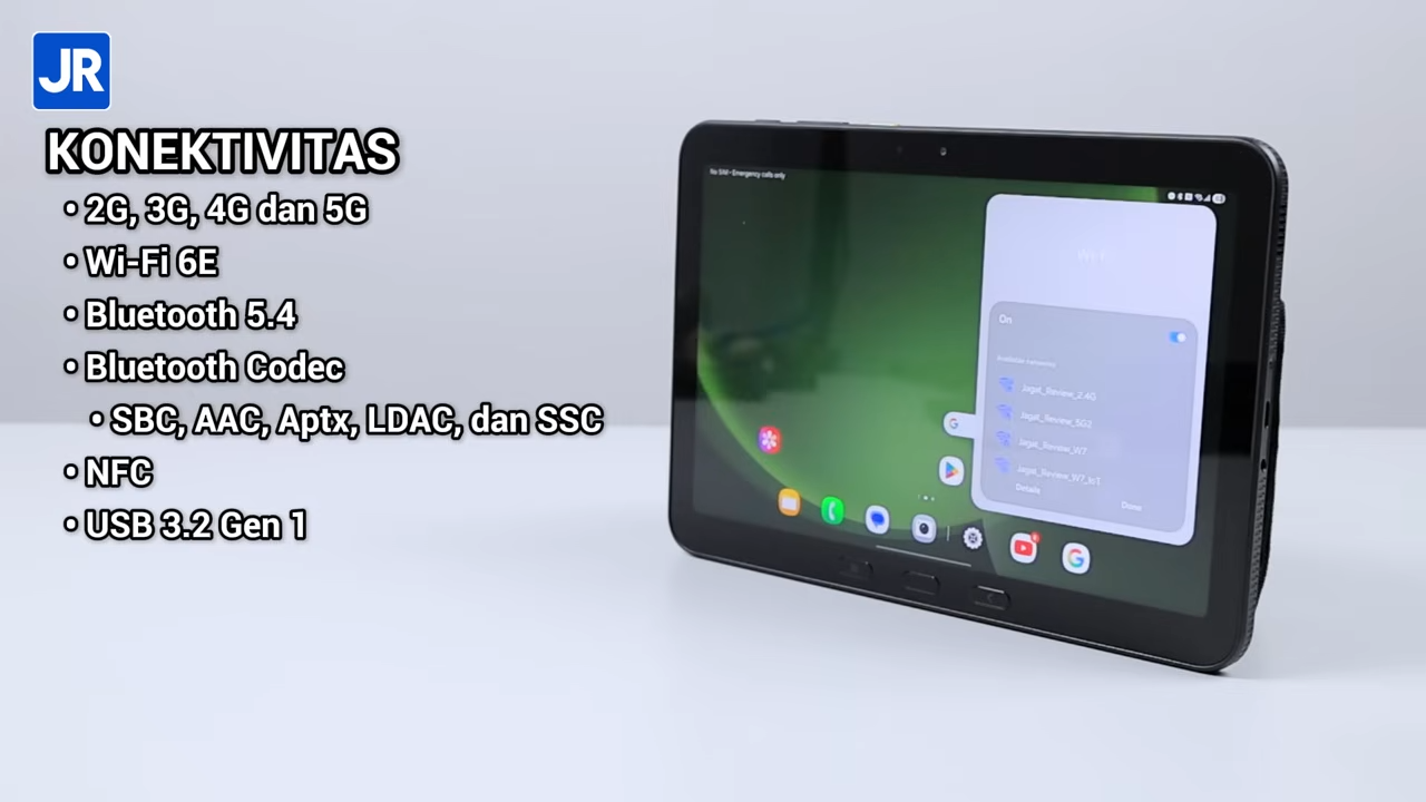 Review Galaxy Tab Active5 Pro: Tablet Samsung yang Tangguh dan Spesial! 4 Galaxy Tab Active5 Pro 24