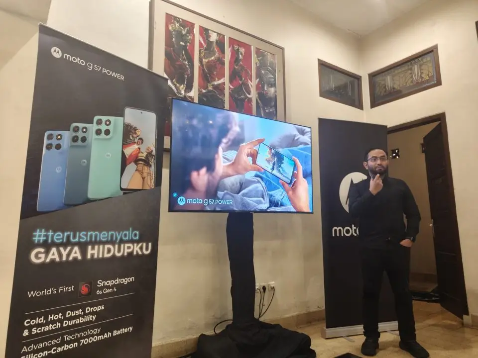 Moto G57 Power Resmi Hadir di Indonesia: Penerus Moto G45, Baterai 7.000 mAh dan Lebih Kencang