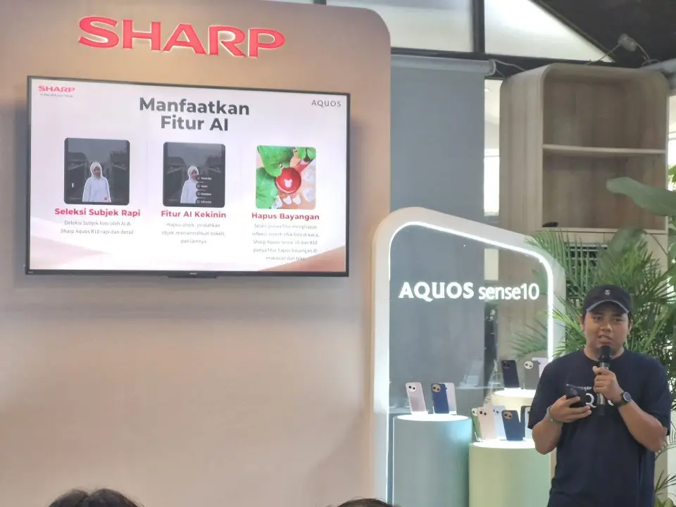 Sharp AQUOS sense10 Resmi Hadir di Indonesia: Bodi Mungil dan Tangguh, Pakai Snapdragon 7s Gen3