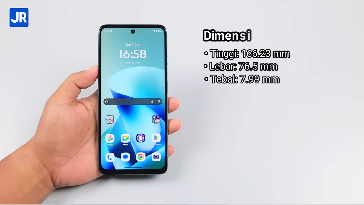 Review moto G57 POWER: Keren, Khas Motorola Banget dengan Prosesor Baru dan Baterai Besar! 7 moto G57 POWER 7