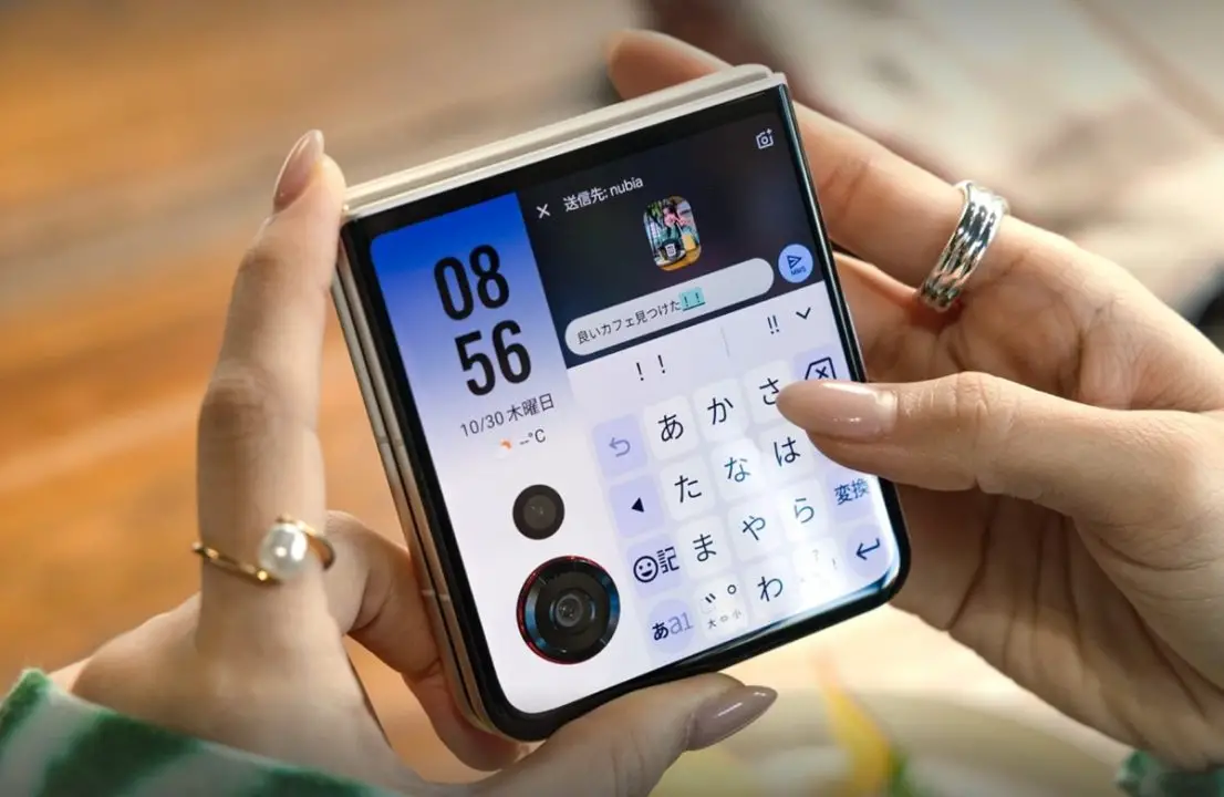 nubia Pilih Jepang untuk Debut Flip3, Ini Spesifikasinya!