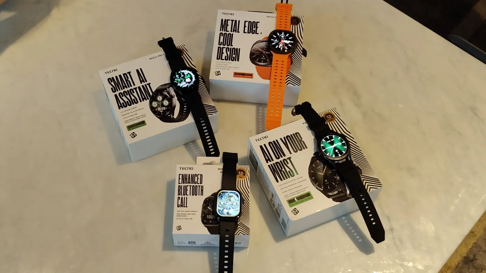 TECNO Rilis Empat Smartwatch Terbarunya di Indonesia