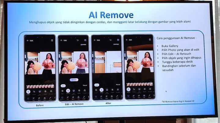 Ini Deretan Fitur Unggulan Yang Hadir di HUAWEI nova 14 Pro! 5 AI Remove