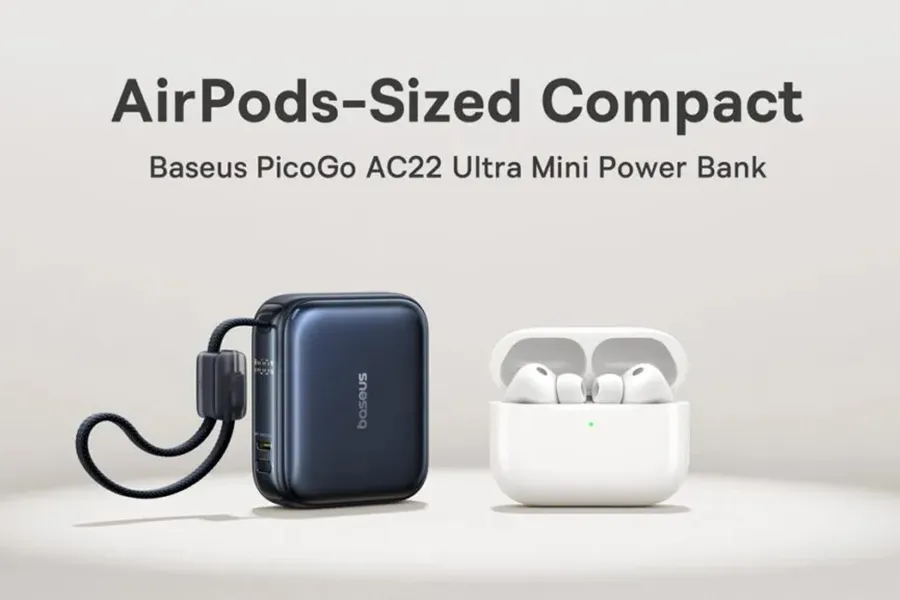 Baseus Rilis Power Bank PicoGo AC22 Ultra Mini, Sekecil AirPods!