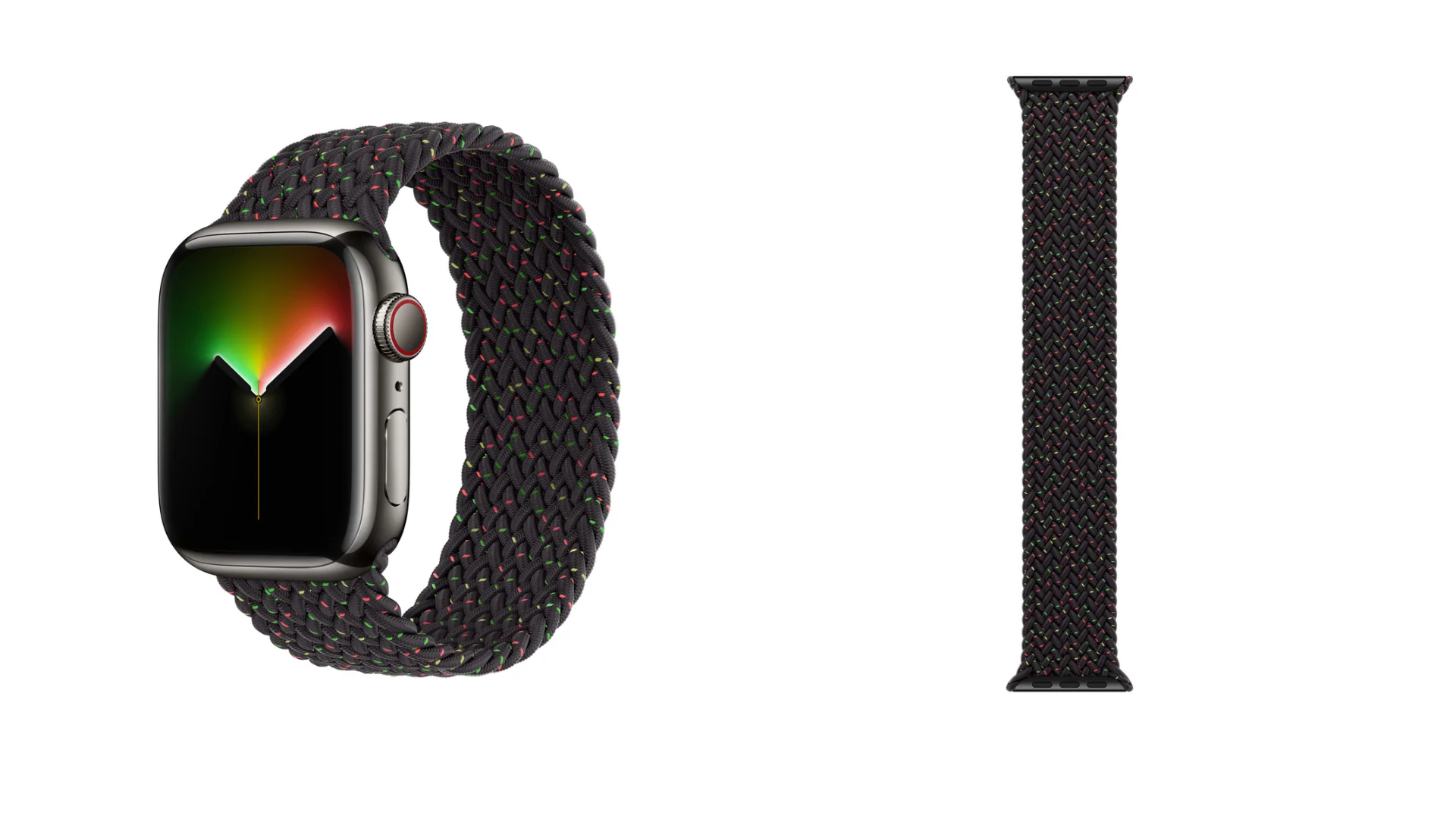 Black Unity Braided Solo Loop,