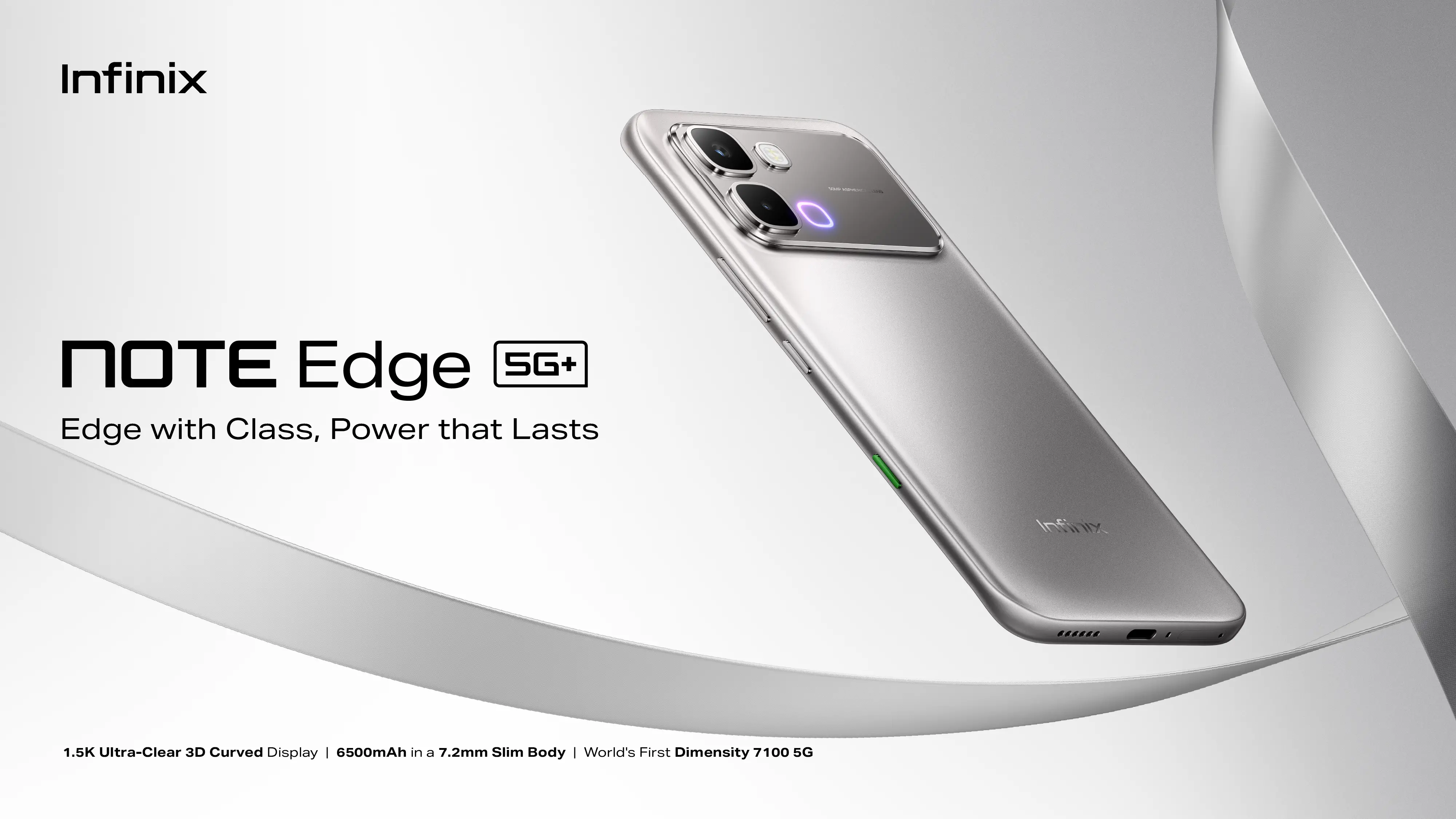 Infinix NOTE Edge Resmi Hadir di Indonesia: Desain Tipis, Baterai 6.500 mAh, Dimensity 7100 5G 4 Infinix Note Edge