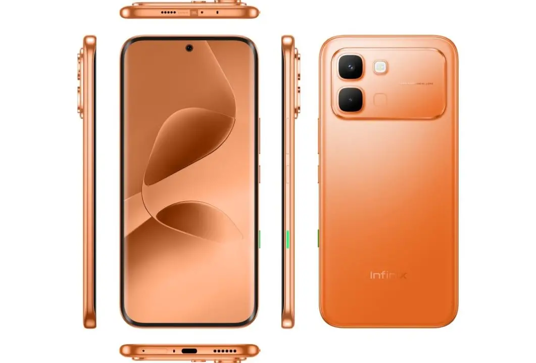 Penampakan Infinix Note Edge, Punya Warna Cosmic Orange Mirip iPhone 17 Series
