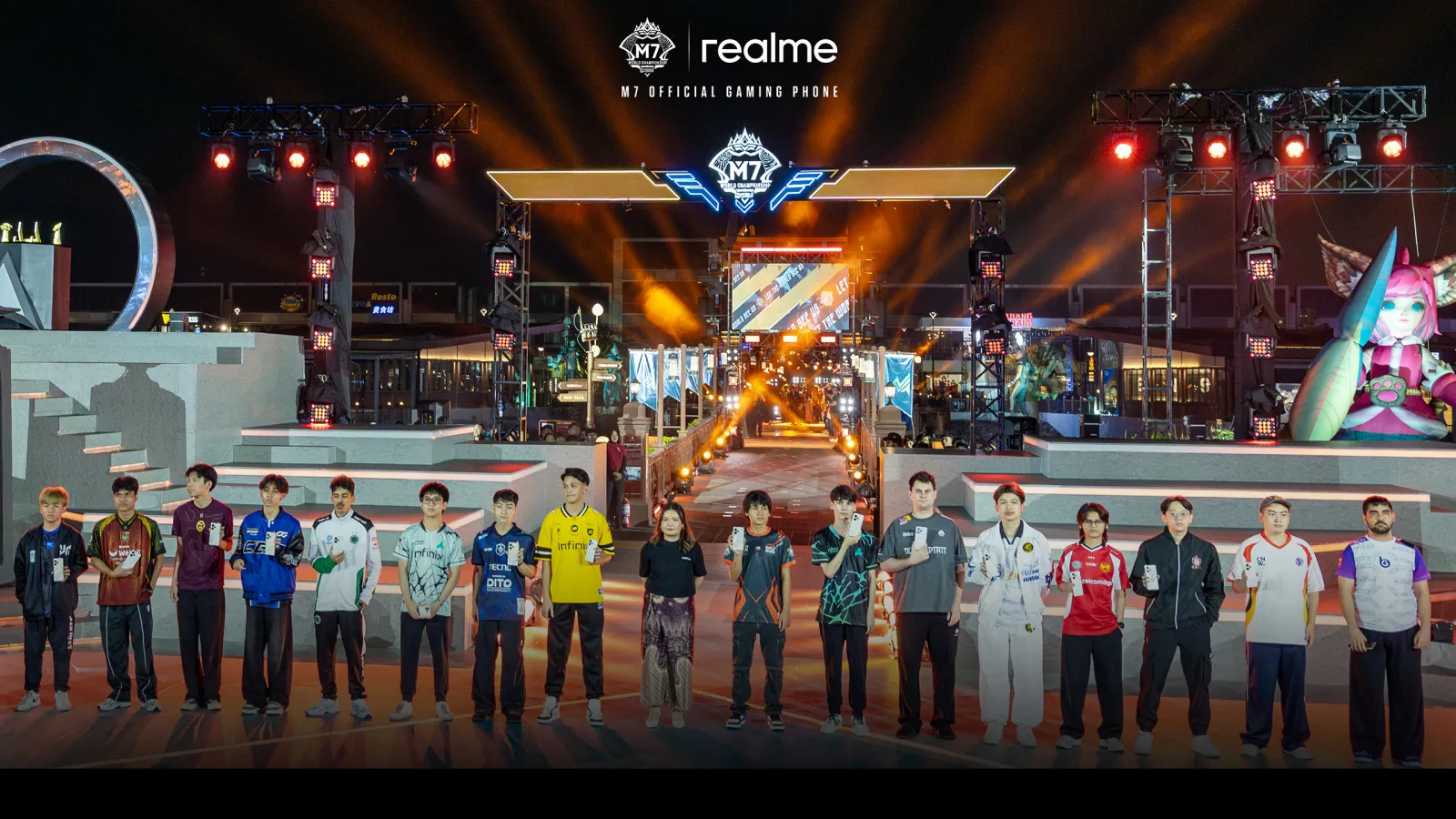 Serah Terima realme 15 Pro 5G Tandai Dimulainya M7 World Championship!