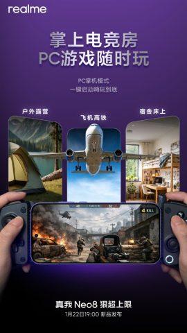 realme neo 8 pc handheld mode