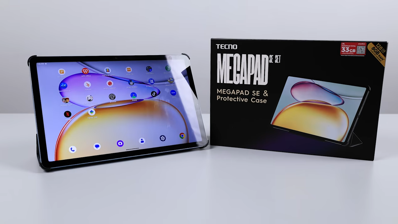 Review TECNO Megapad SE: Rp 2 Jutaan, 4G, UFS, 11 Inci, 4 Speaker 3 TECNO Megapad SE 2