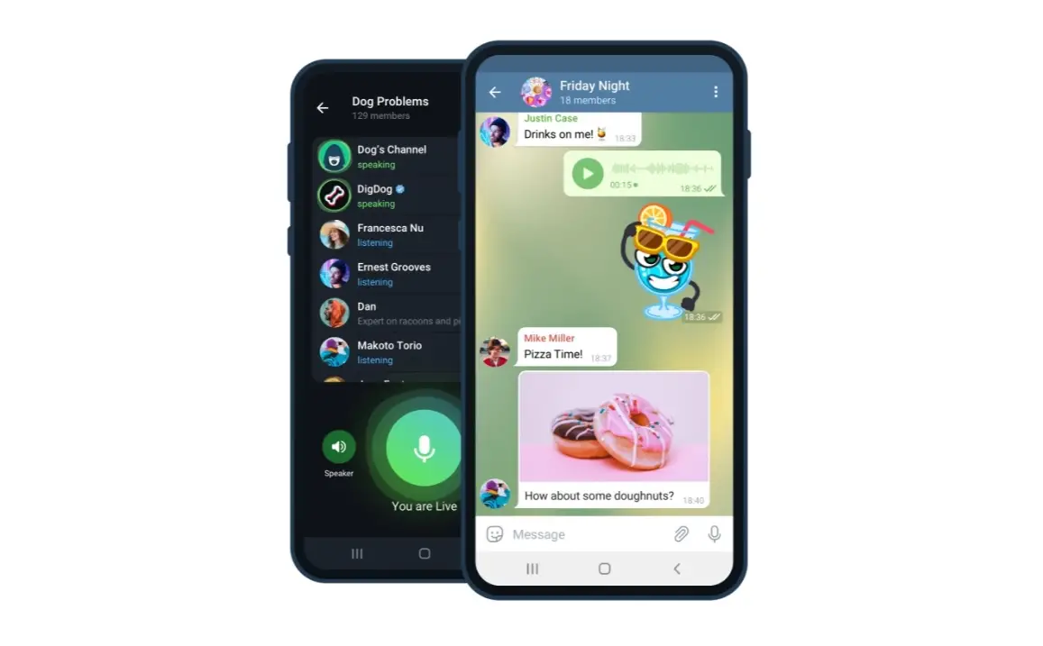Telegram Android Hadirkan Upgrade Besar Di Tampilan