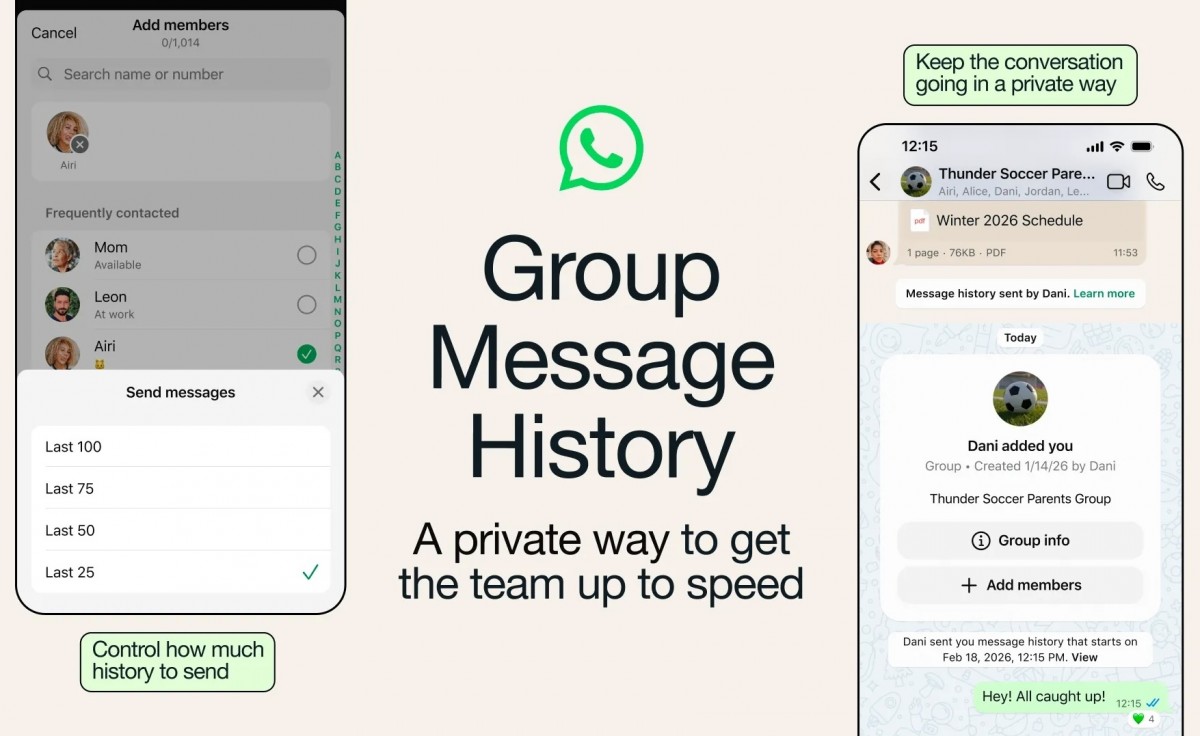 Asyik, WhatsApp Akhirnya Hadirkan Fitur Group Message History 5 WhatsApp Group Message History