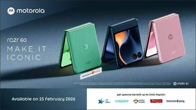 motorola razr 60 Dikonfirmasi Segera Hadir di Indonesia, Catat Tanggalnya!