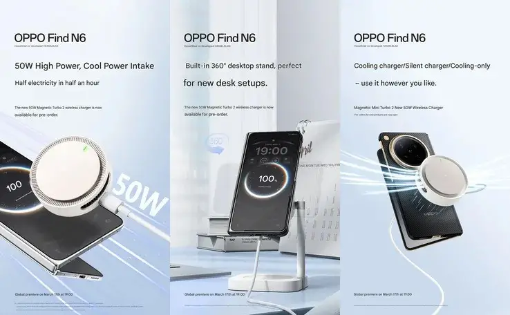 OPPO Find N6 Bakal Punya Aksesoris Magnetik