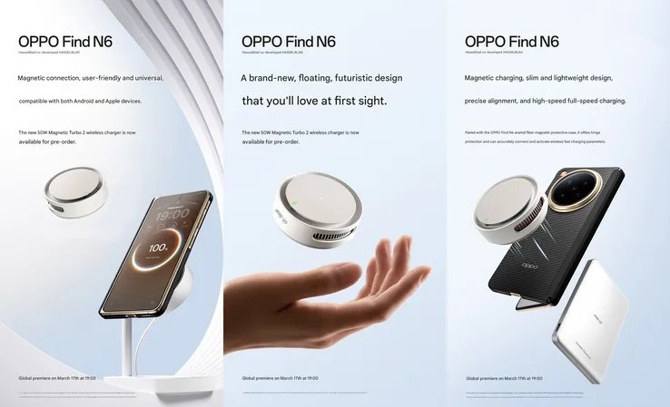  OPPO Find n6 aksesori magnetik