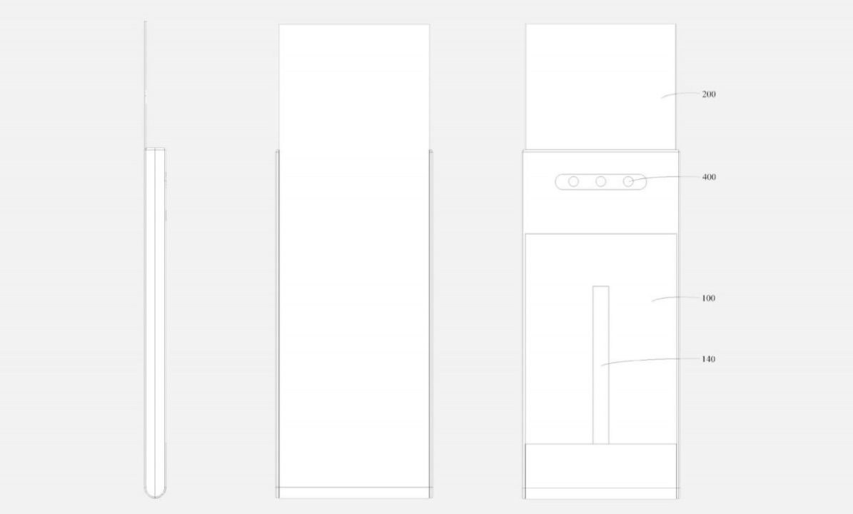  vivo paten smartphone rollable vertikal
