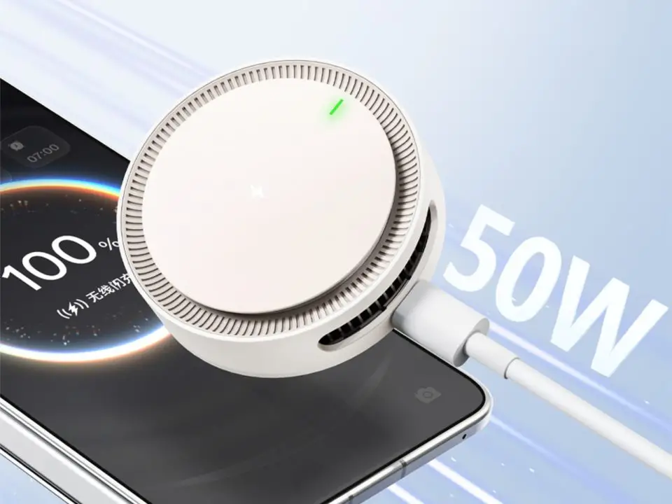 Oppo Magnetic Turbo 2 Rilis, Wireless Charger 50 W Sekaligus Pendingin Eksternal Smartphone
