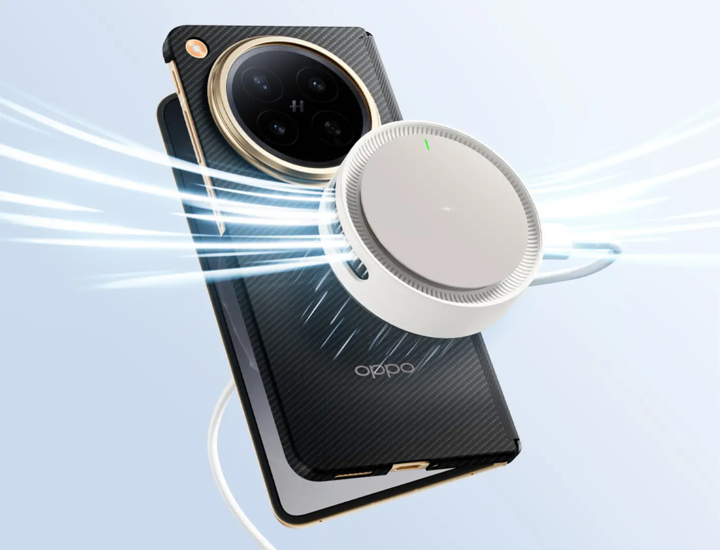 Oppo Magnetic Turbo 2 Rilis, Wireless Charger 50 W Sekaligus Pendingin Eksternal Smartphone 33 Oppo Magnetic Turbo 2