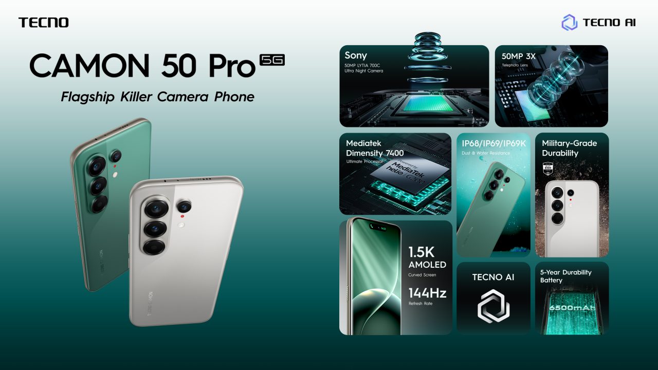 TECNO CAMON 50 Pro 5G
