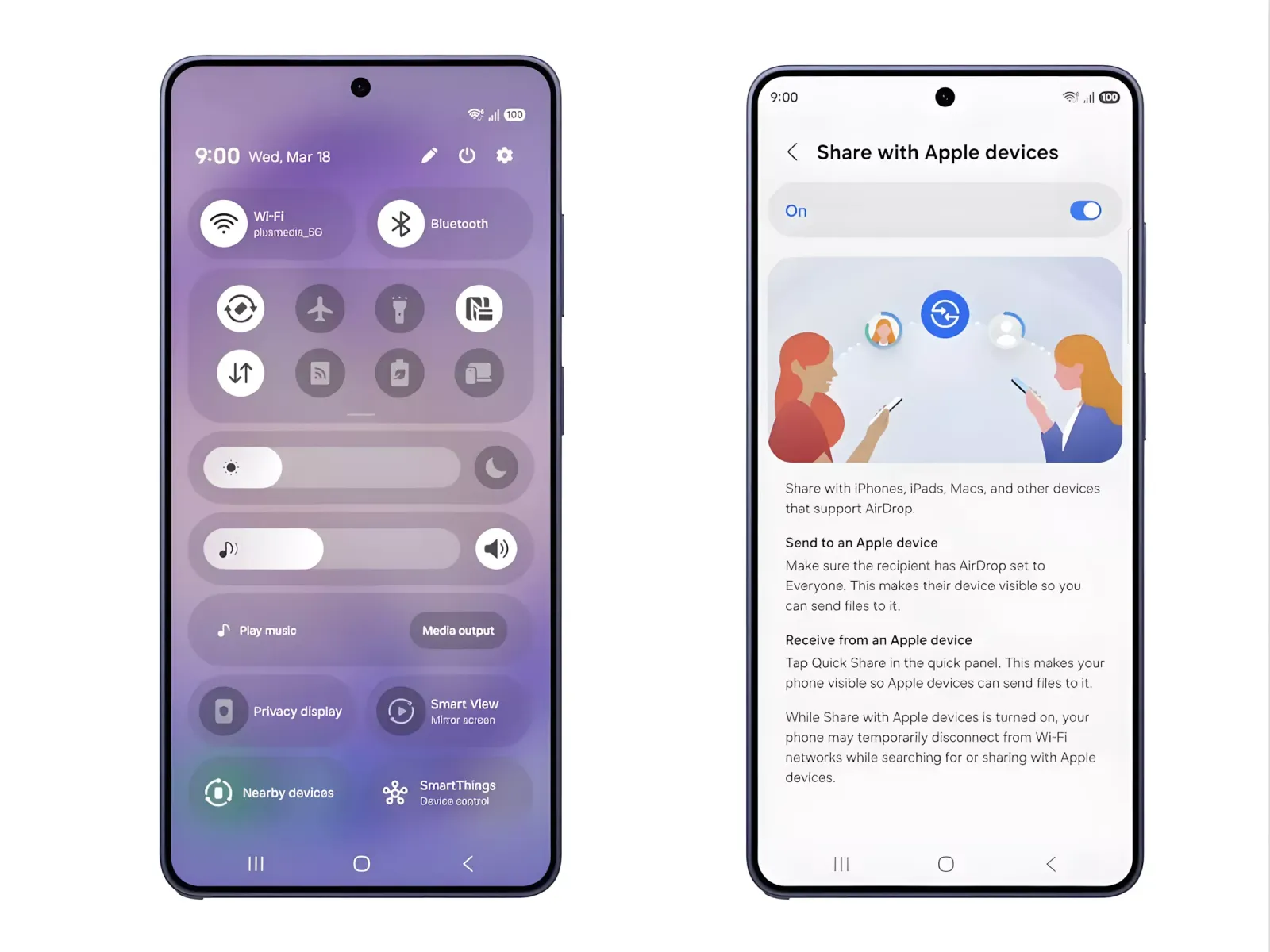 Samsung Galaxy S26 Series Dukung Berbagi File ke Apple AirDrop!