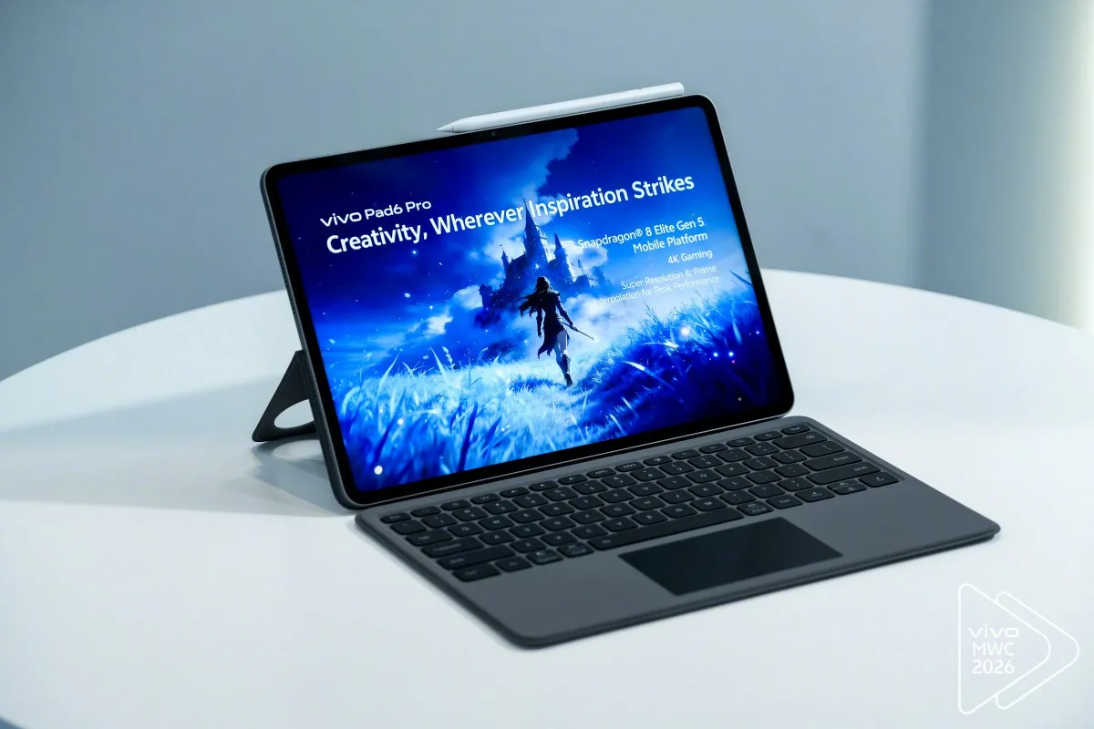 Vivo Pad6 Pro Jadi Tablet Flagship dengan Snapdragon 8 Elite Gen 5