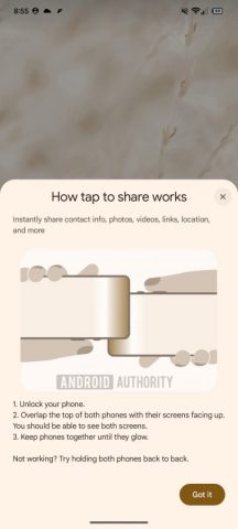 2 Tap to Share