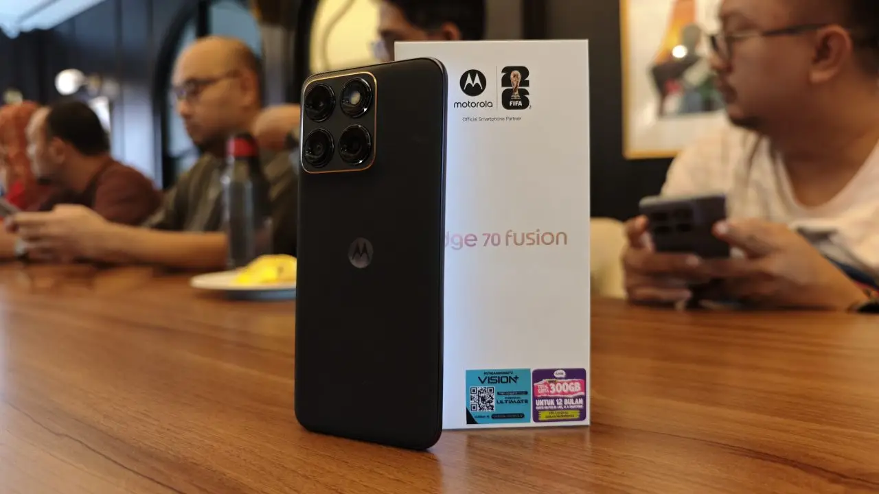 Motorola Edge 70 Fusion Rilis di Indonesia