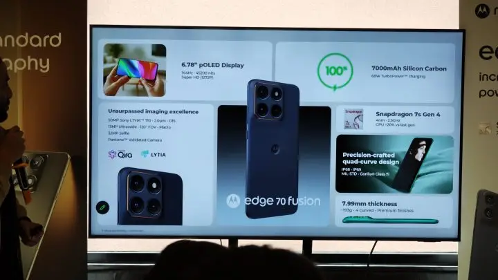 Motorola Edge 70 Fusion Rilis di Indonesia