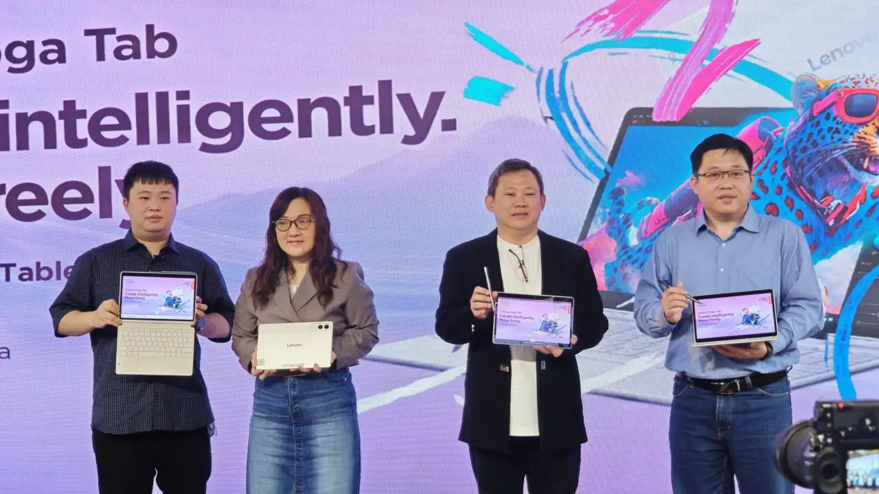 Lenovo Resmi Hadirkan Tablet seri YOGA ke Indonesia