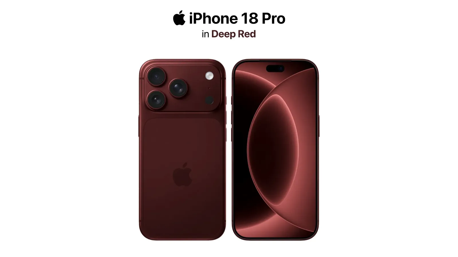 Deep Red Akan Jadi Varian Warna Andalan iPhone 18 Pro Series