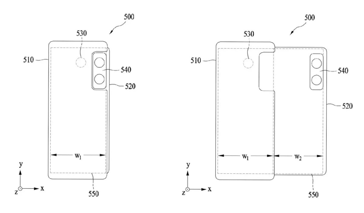Samsung Patenkan Smartphone Rollable, Kamera Belakangnya Bisa Ikut Geser 2 2 hape gulung Samsung