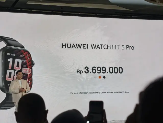 Harga HUAWEI Watch FIT 5 Pro