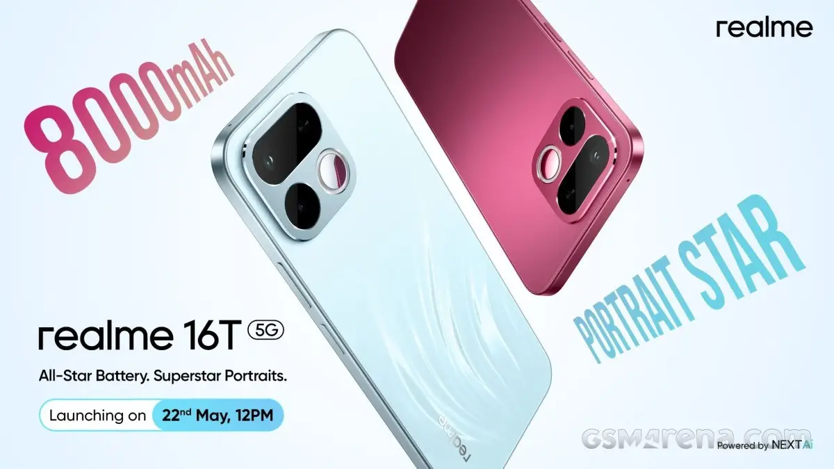 realme 16T Bakal Rilis Global: Usung Baterai 8000 mAh