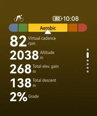 huawei watch fit 5 cycling sports data