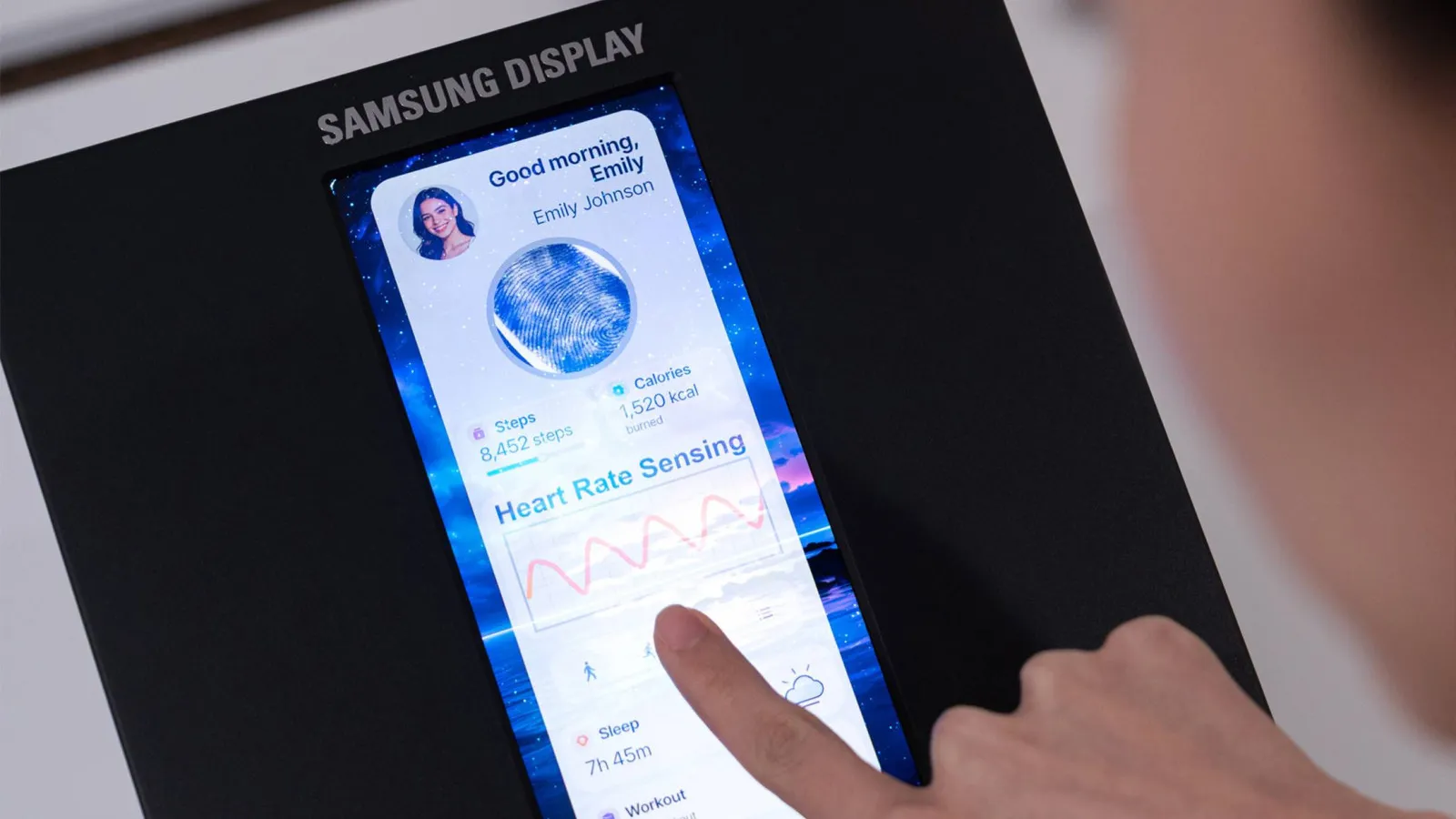 Samsung Pamer Teknologi Layar yang Bisa Ukur Detak Jantung & Tekanan Darah!