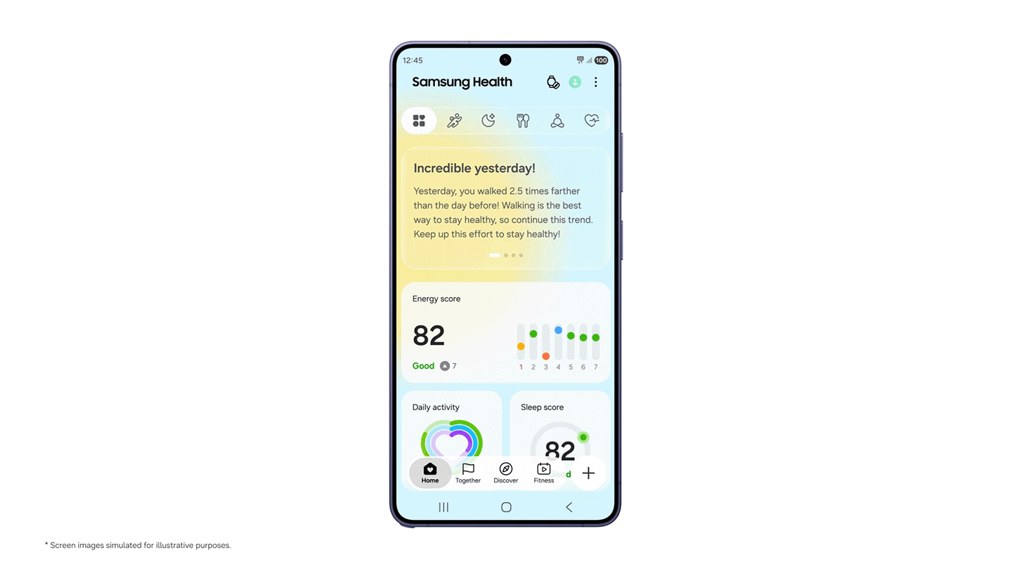 Samsung Health galaxy watch