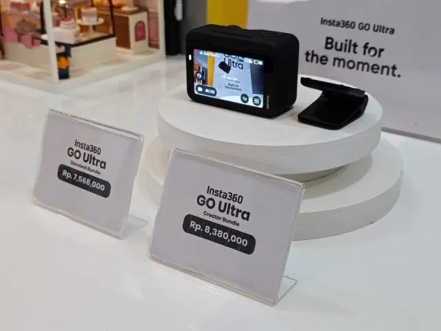 Insta360 Turut Pamerkan Jajaran Kamera dan Aksesoris Pendukung di Acara Luna Park 4 Insta360 Go Ultra