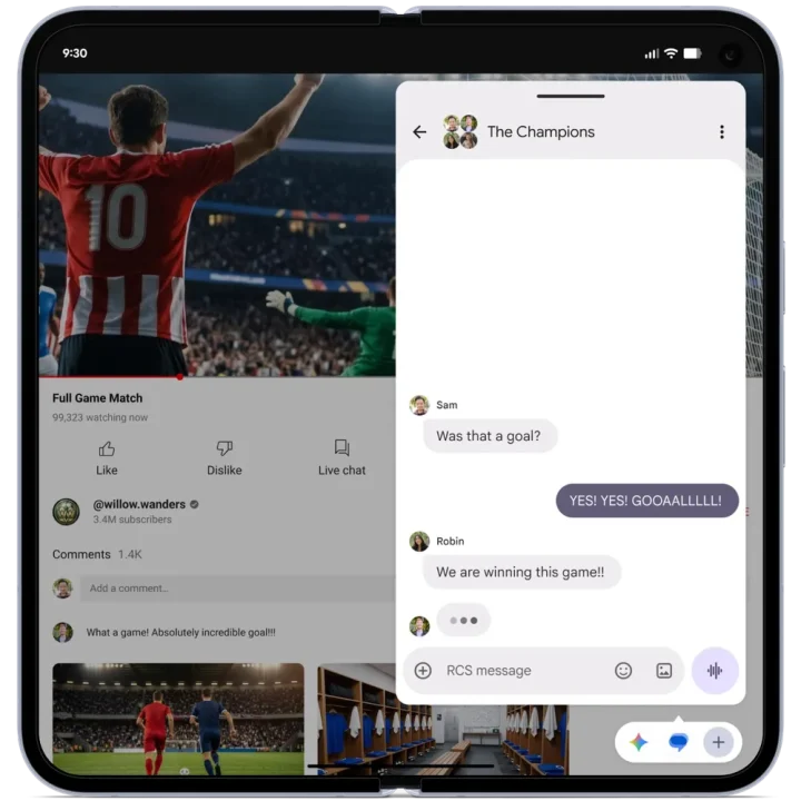Pixel10ProFold App bubbles Andro.width 1000.format webp