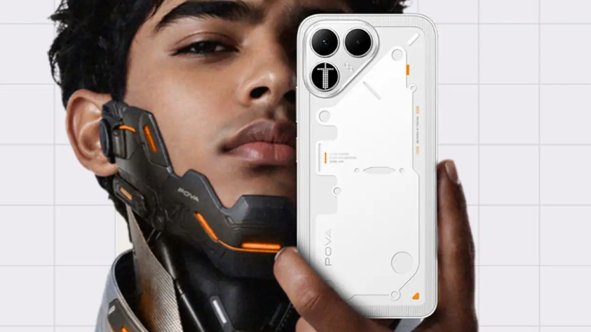 TECNO Pova 8 5G Meluncur 11 Juni, Bakal Bawa Baterai 8.000 mAh dan Desain Mirip Nothing