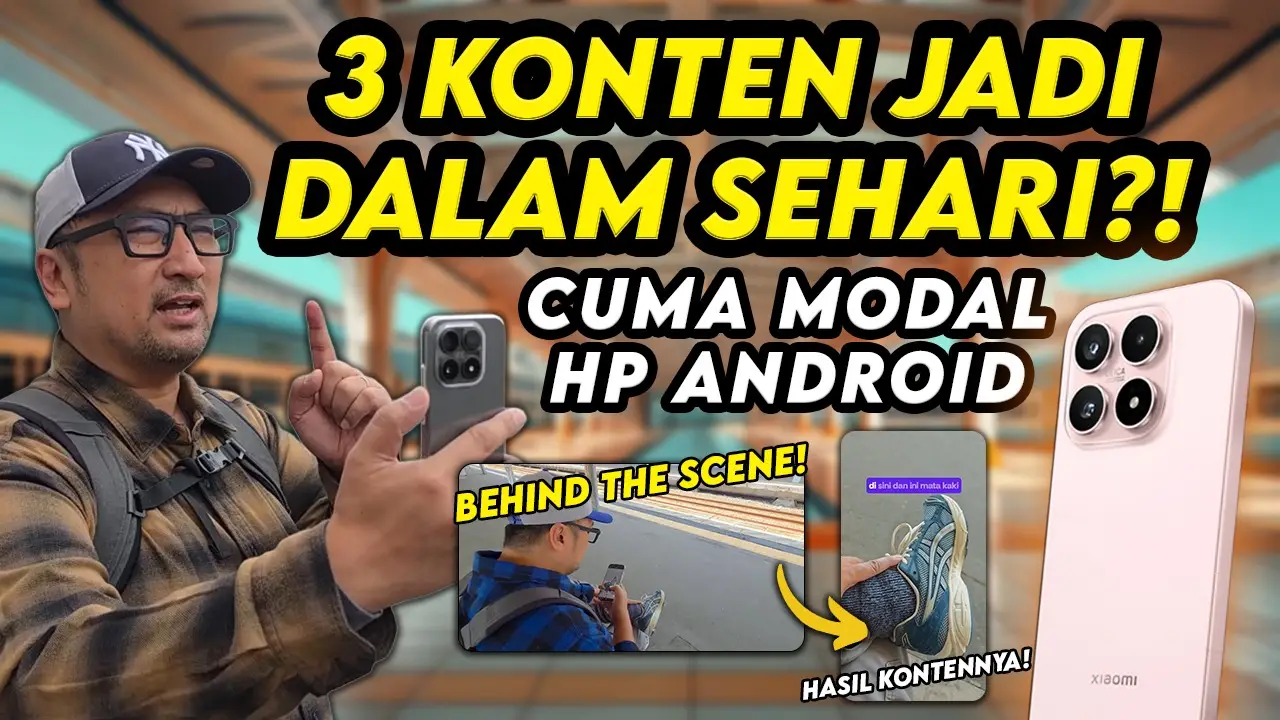 ngonten kilat pakai Xiaomi 17