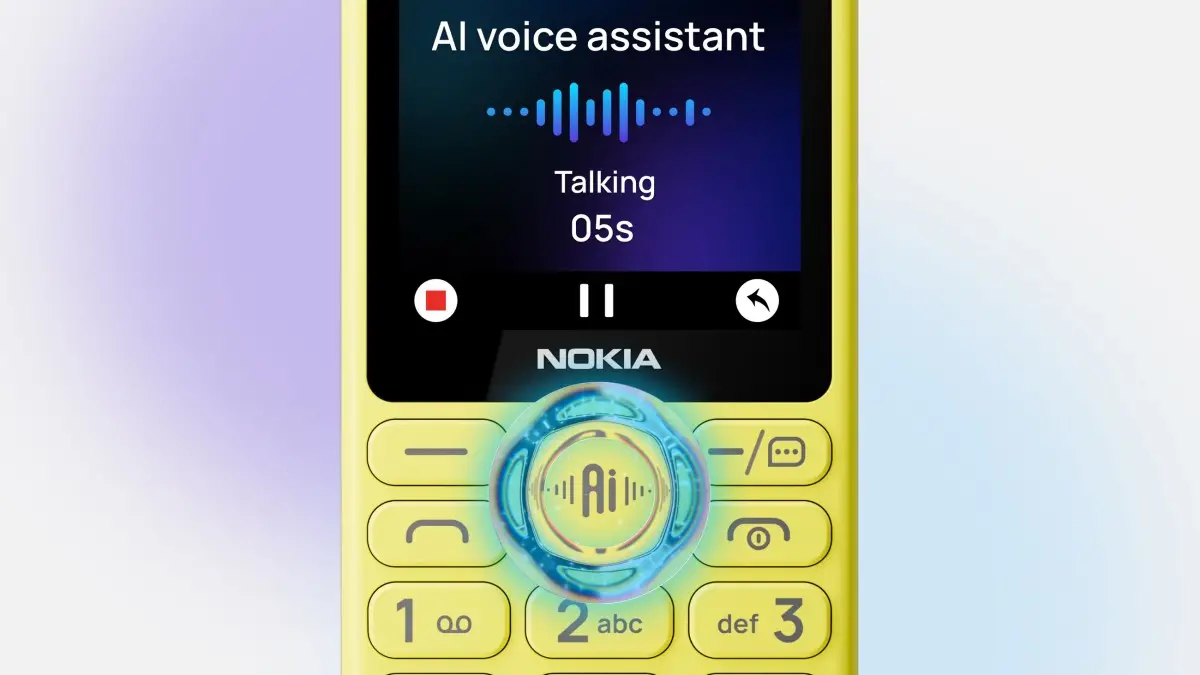 HMD Rilis Feature Phone Nokia dengan Tombol AI Khusus