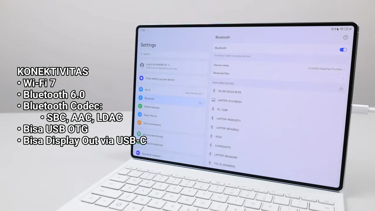 HUAWEI Matepad Pro Max: Tablet HUAWEI Tertipis, Tercanggih dan Terbaik Tahun 2026! 6 HUAWEI Matepad Pro Max 21
