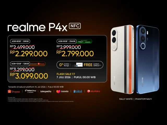 Harga realme P4x