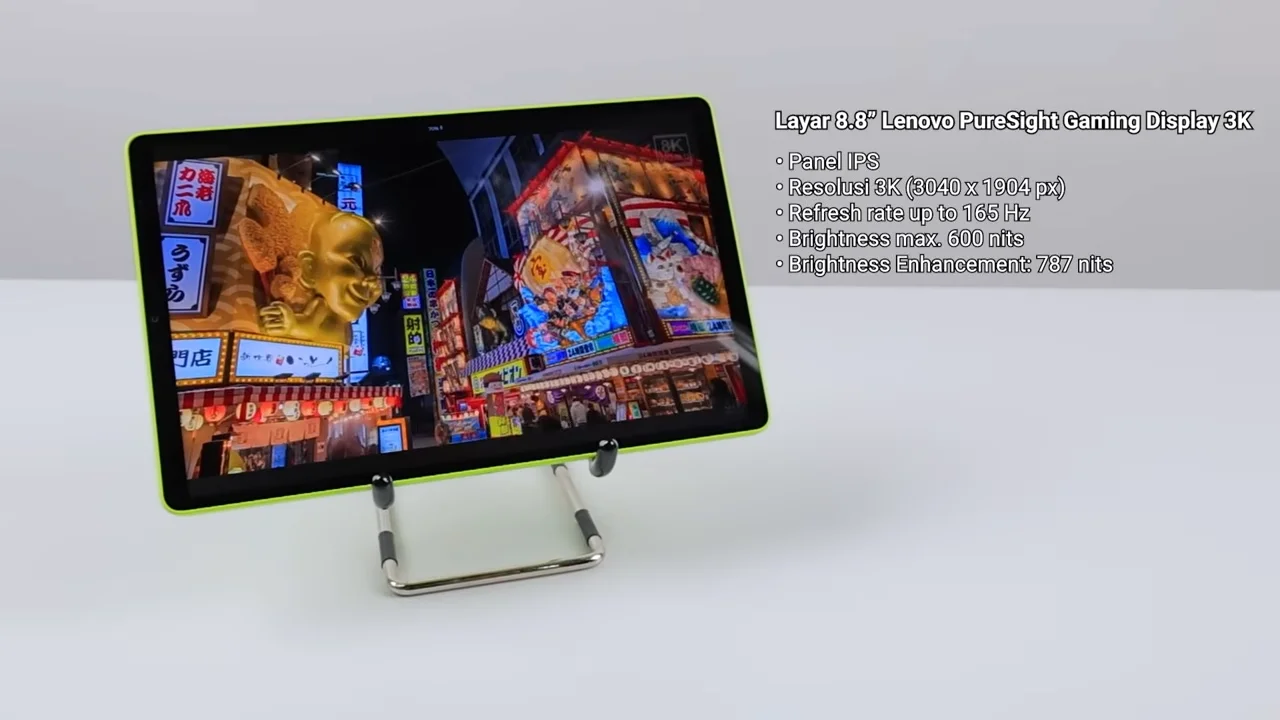 Review Lenovo Legion Tab Gen 5: Ringkas Tapi Ngebut, Warna Fresh, dgn Fitur Melimpah! 11 Lenovo Legion Tab Gen 5 10